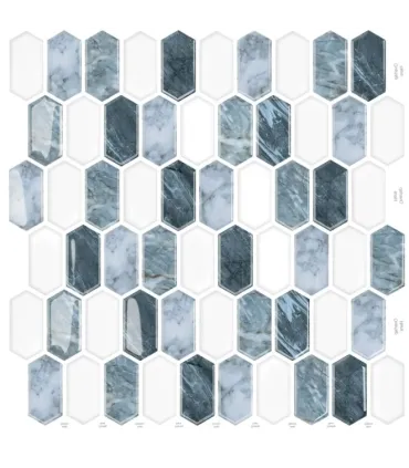 Samolepící PVC dlaždice 3D-1254 30,5×30,5 cm (4 ks v balení)