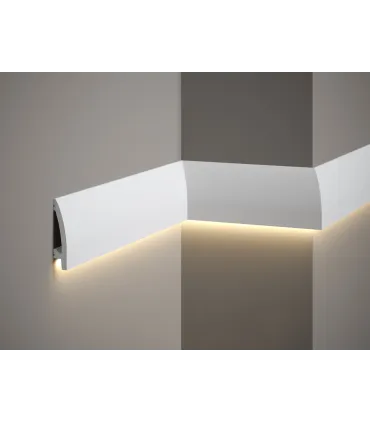 Dekorativní nástěnná lišta MD030 200x8x1,7 cm Mardom vhodná pre LED podsvietenie
