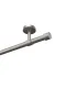 Kovová garnýž Satin 19 mm Wall Blackout Efekt Pullo