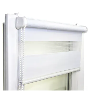 Roleta Den / Noc bílá DN11