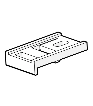 Držák stropní jednoduchý plastový