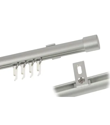 Jednoduchá garniža hl. profil INOX koncovka Gula Frez