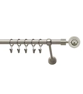 Satin nickel Ø 19 mm - Jupiter