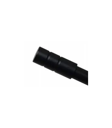 Koncovka Cylinder hladky čierna Ø25 mm kus
