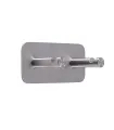 Dvojitý samolepící věšák Inox N003
