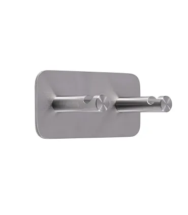 Dvojitý samolepiaci vešiak Inox N007