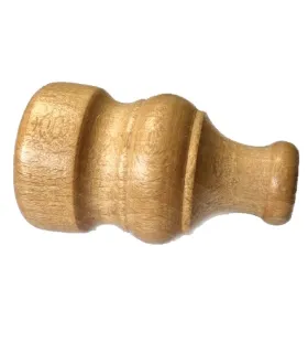 Konec 28mm dřevěné záclonové tyče