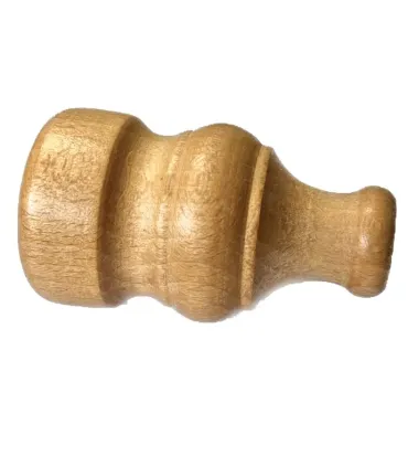 Konec 28mm dřevěné záclonové tyče