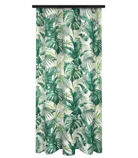 Závěs na řasící pásce 140cmx250 cm farba Flores 01