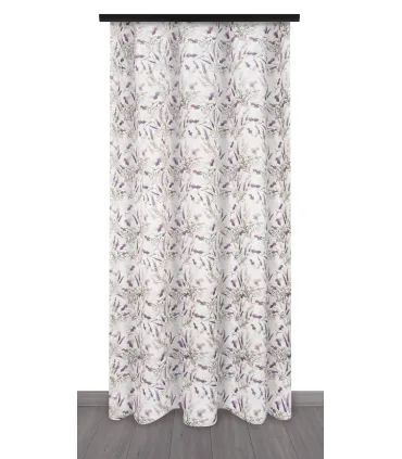 Závěs s kroužky barva Levandule