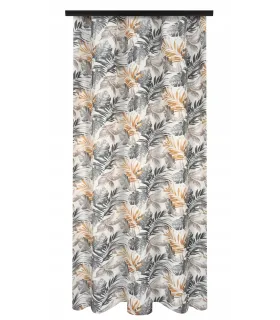 Závěs na řasící pásce farba Gris