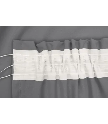 Závěs na řasící pásce barva Sladký karamel