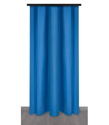 Závěs na řasící pásce barva Královská modrá