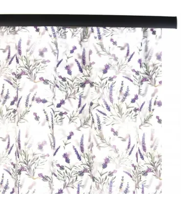 Závěs na řasící pásce farba Levandula