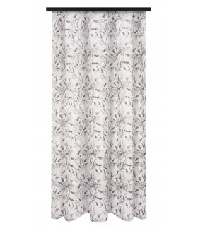 Závěs na řasící pásce farba Levandula