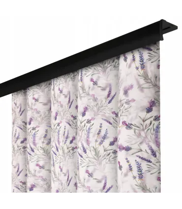 Závěs na řasící pásce farba Levandula