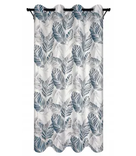 Závěs s kroužky barva Gris