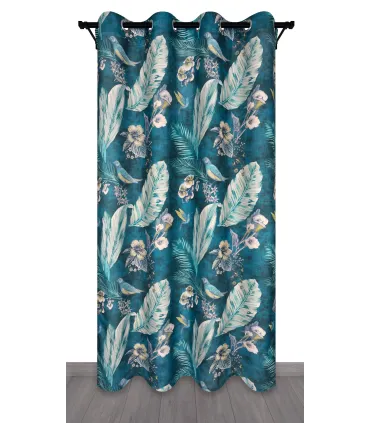 Závěs s kroužky barva Pajaro