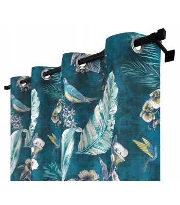 Závěs s kroužky barva Pajaro