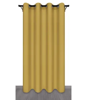 Závěs s kroužky barva Zlatožlutá