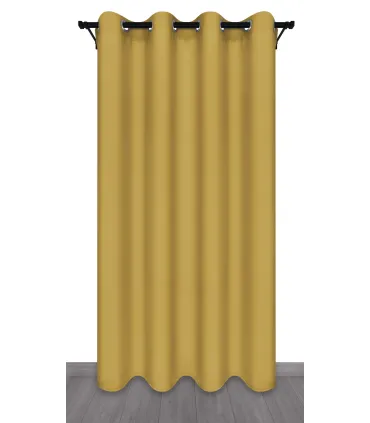 Závěs s kroužky barva Zlatožlutá