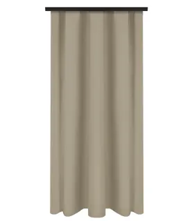 Závěs na řasící pásce barva Bílá káva