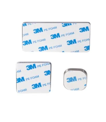 Trojitý samolepící věšák, leštěná nerezavějící ocel