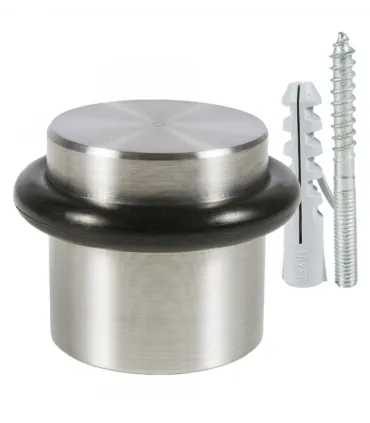 Zarážka dveří 27/46 mm z broušené nerezavějící oceli