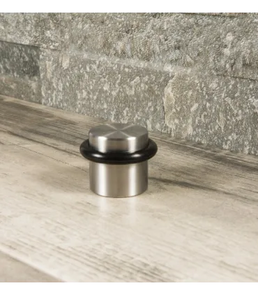 Zarážka dveří 27/46 mm z broušené nerezavějící oceli