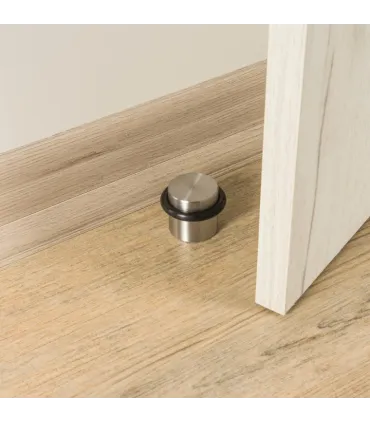 Zarážka dveří 27/46 mm z broušené nerezavějící oceli