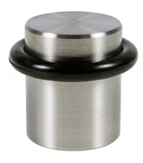 Zarážka dveří 30/30 mm z broušené nerezavějící oceli