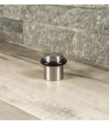 Zarážka dveří 30/30 mm z broušené nerezavějící oceli