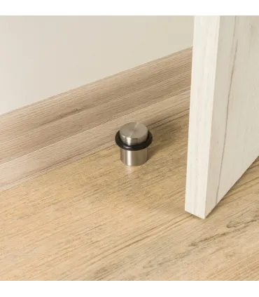 Zarážka dveří 30/30 mm z broušené nerezavějící oceli