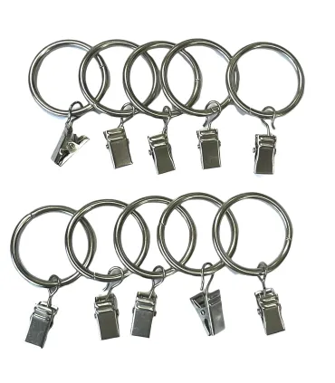 Kroužek se skřipcem kus Efekt nerezová ocel Ø19 mm