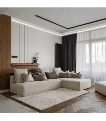 Garnižová lišta QL026T21 - vhodná pro LED podsvícení