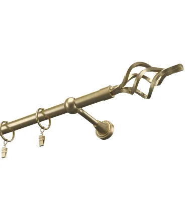 Kovová garnýž Antik  Ø 19 mm Gula Azur