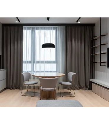 Garnižová stropní lišta Prestige 1B černá - vhodná pro LED podsvícení 200x10cm