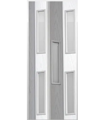 Shrnovací dveře prosklené Vivaldi Extra Plus