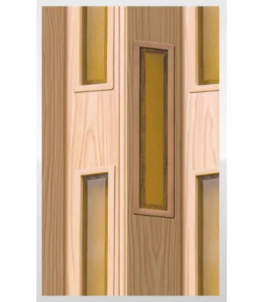 Shrnovací dveře prosklené Vivaldi Extra Plus