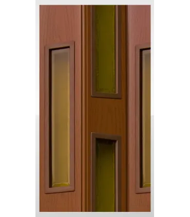 Shrnovací dveře prosklené Vivaldi Extra Plus