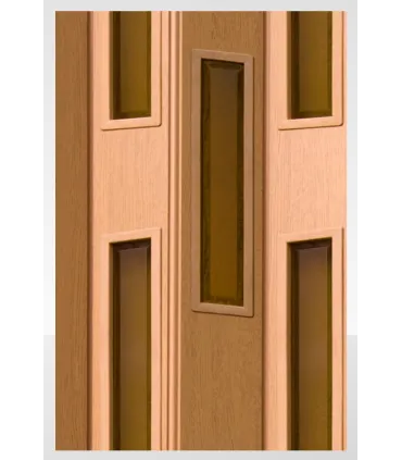 Shrnovací dveře prosklené Vivaldi Extra Plus