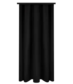 Závěs na řasící pásce barva Černá