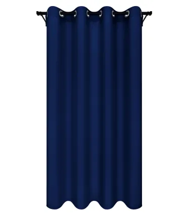 Závěs s kroužky barva Tmavé Granátové Jablko