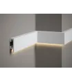 Dekorativní nástěnná lišta QL019 200 x 8 x 2.5 cm Mardom - vhodná pre LED podsvietenie