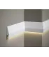 Dekorativní nástěnná lišta MD016 200 x 10 x 2.3 cm Mardom - vhodná pre LED podsvietenie