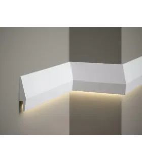 Dekorativní nástěnná lišta MD016 200 x 10 x 2.3 cm Mardom - vhodná pre LED podsvietenie