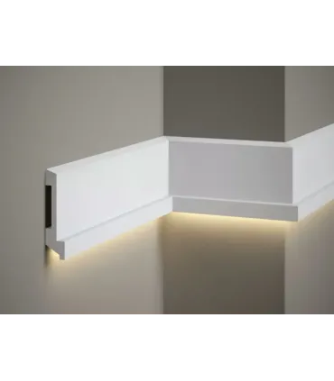 Dekorativní nástěnná lišta MD025 200 x 11 x 2.7 cm Mardom - vhodná pre LED podsvietenie