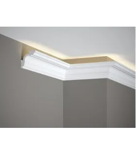Dekorativní lišta na strop MD106 200 x 5.7 x 5.7 cm Mardom - vhodná pre LED podsvietenie