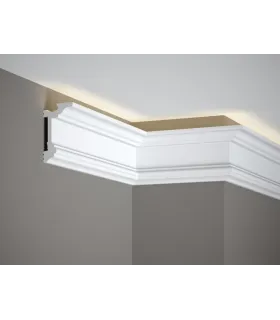 Dekorativní lišta na strop MD137 200 x 9.6 x 5.5 cm Mardom - vhodná pre LED podsvietenie