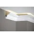 Dekorativní lišta na strop MD213 200 x 8.1 x 8.1 cm Mardom - vhodná pre LED podsvietenie